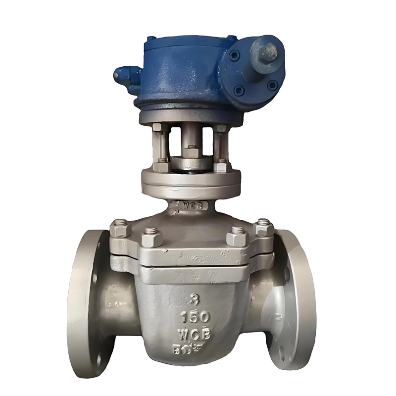 DN150 Cast Carbon Steel Gear Operated Flanged Trunnion Type Top Entry Ball Valve - Image 4