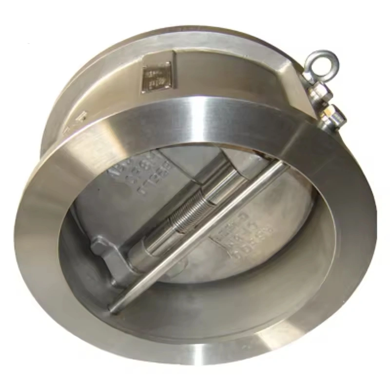 DN150 PN16 DIN Double Disc Wafer Spring Check Valve - Image 2