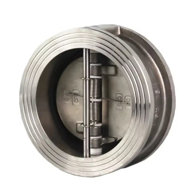 DN150 PN16 DIN Double Disc Wafer Spring Check Valve - Image 4
