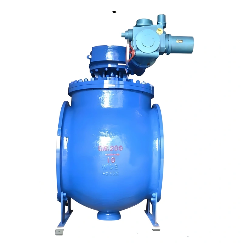 DN200 Class2500 Stainless Steel Flanged End Electric Top-Entry Trunnion Mounted Ball Valves - Image 2