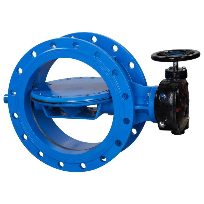 Big Size Ductile Iron Pn10 DN400~DN2400 Pneumatic Electric Actuator Double Offset Eccentric Flange Butterfly Valve - Image 3