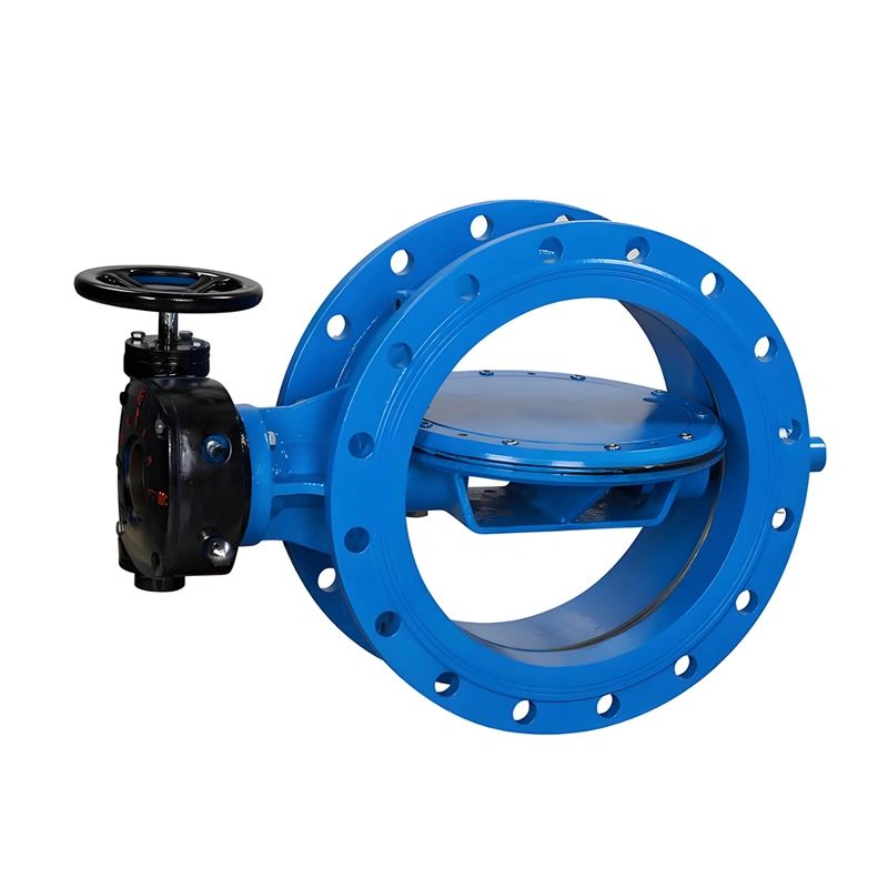 Big Size Ductile Iron Pn10 DN400~DN2400 Pneumatic Electric Actuator Double Offset Eccentric Flange Butterfly Valve - Image 4