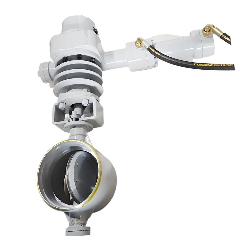 Hard Sealing Hydraulic Triple Offset Butt-Welded Butterfly Valve