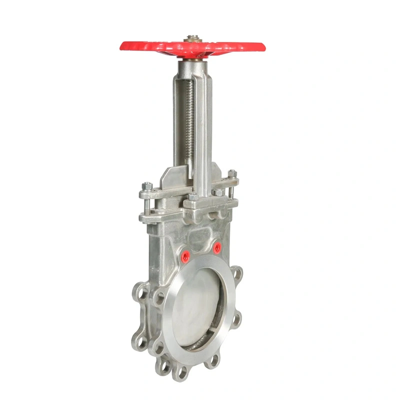 DN100~DN300 PN16 Stainless Steel Manual Flange Knife Gate Valve - Image 2