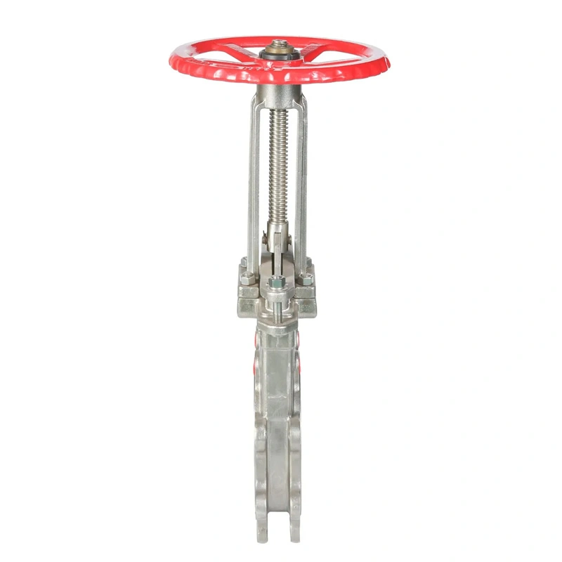 DN100~DN300 PN16 Stainless Steel Manual Flange Knife Gate Valve - Image 3