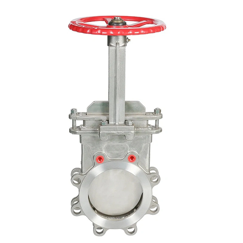 DN100~DN300 PN16 Stainless Steel Manual Flange Knife Gate Valve - Image 4