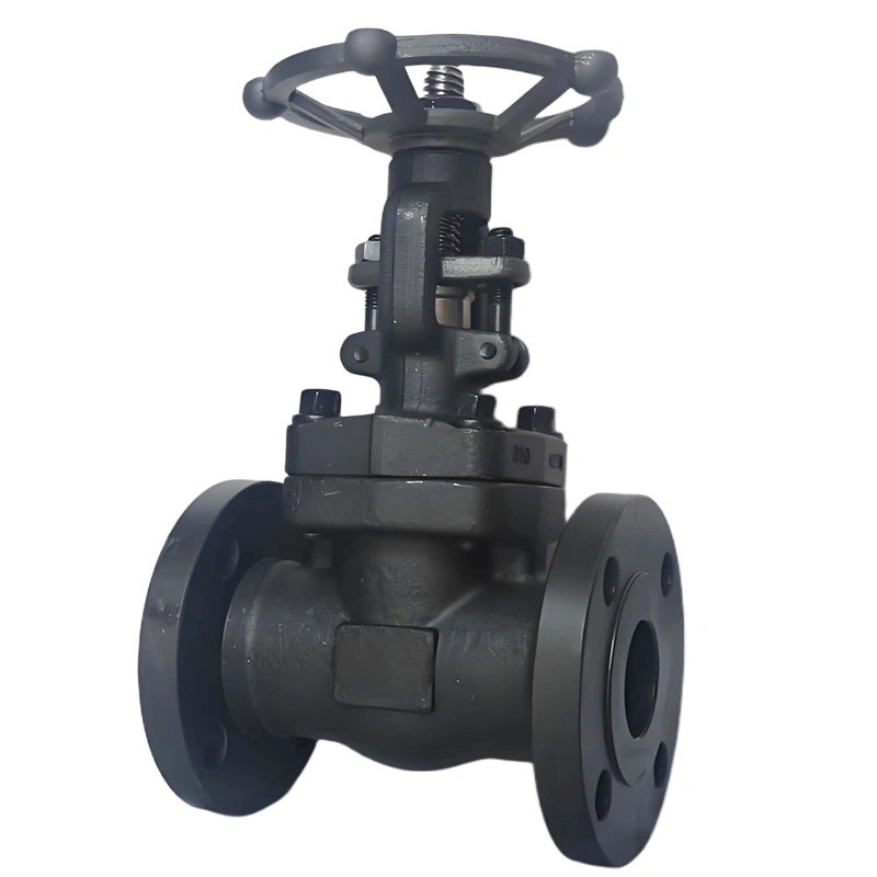 DN40 150LB A105 Carbon Steel Flanged Forged Steel Handwheel Operation Gate Valve  - Image 2