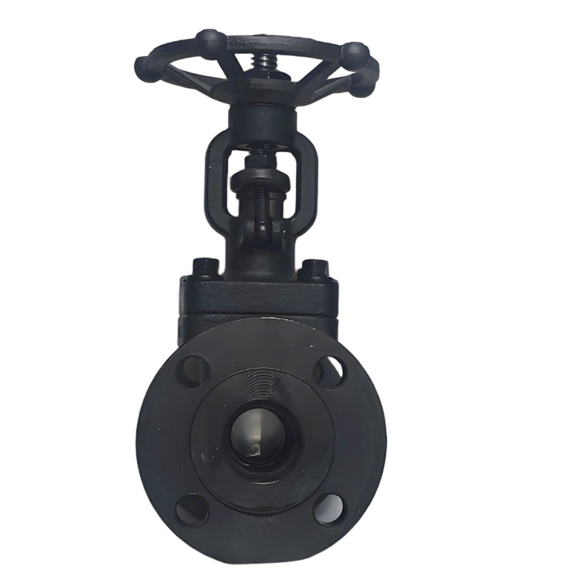 DN40 150LB A105 Carbon Steel Flanged Forged Steel Handwheel Operation Gate Valve  - Image 3