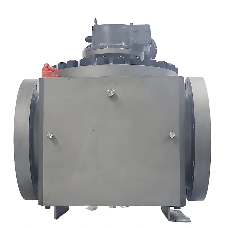 DN400 600LB A105 Carbon Steel Top-entry Ball Valve Flange Trunnion Mounted Ball Valve - Image 2