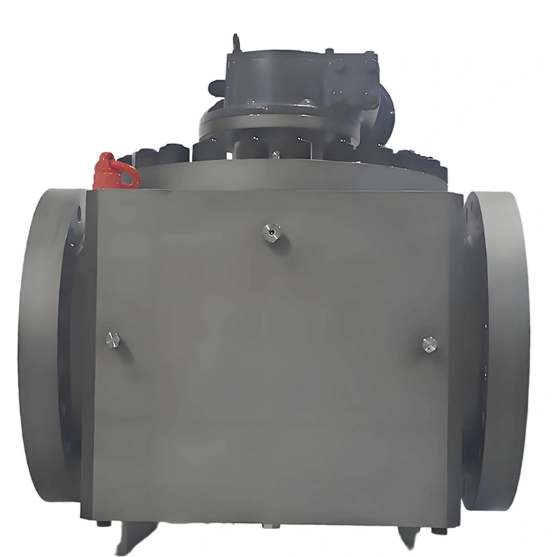 DN400 600LB A105 Carbon Steel Top-entry Ball Valve Flange Trunnion Mounted Ball Valve - Image 3