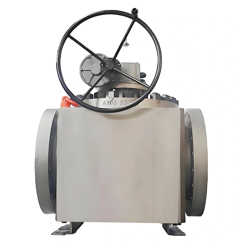 DN400 600LB A105 Carbon Steel Top-entry Ball Valve Flange Trunnion Mounted Ball Valve - Image 4