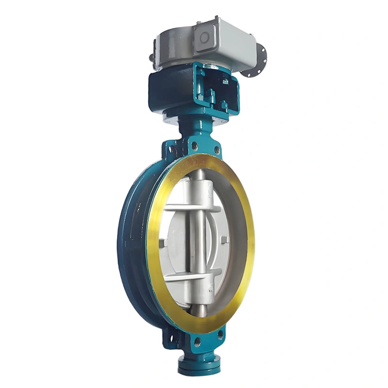 DN400 PN16 WCB Bidirectional Pressure Bearing Triple Eccentric Metal Multi Layer Hard Seal Wafer Butterfly Valve - Image 1