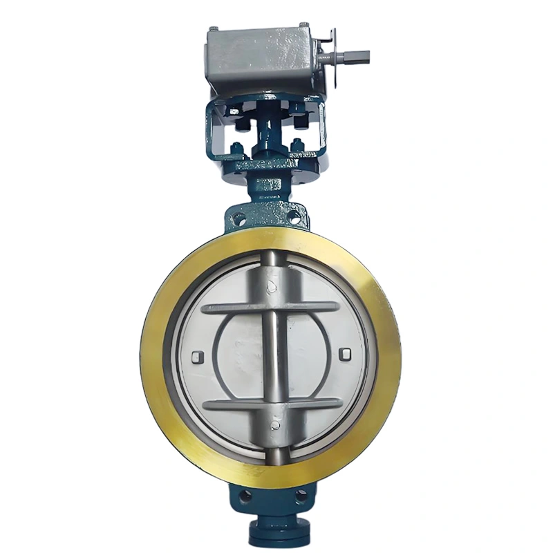 DN400 PN16 WCB Bidirectional Pressure Bearing Triple Eccentric Metal Multi Layer Hard Seal Wafer Butterfly Valve - Image 4