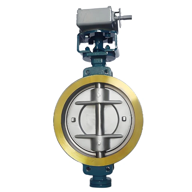 DN400 PN16 WCB Bidirectional Pressure-Bearing Triple Eccentric Metal Multi-Layer Hard Seal Wafer Butterfly Valve - Image 3