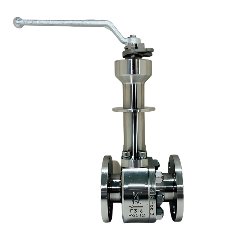 DN50 CLASS 600 F316 2-Piece Hard-Seal Cryogenic Floating Ball Valve - Image 2