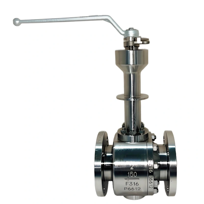 DN50 CLASS 600 F316 2-Piece Hard-Seal Cryogenic Floating Ball Valve - Image 3