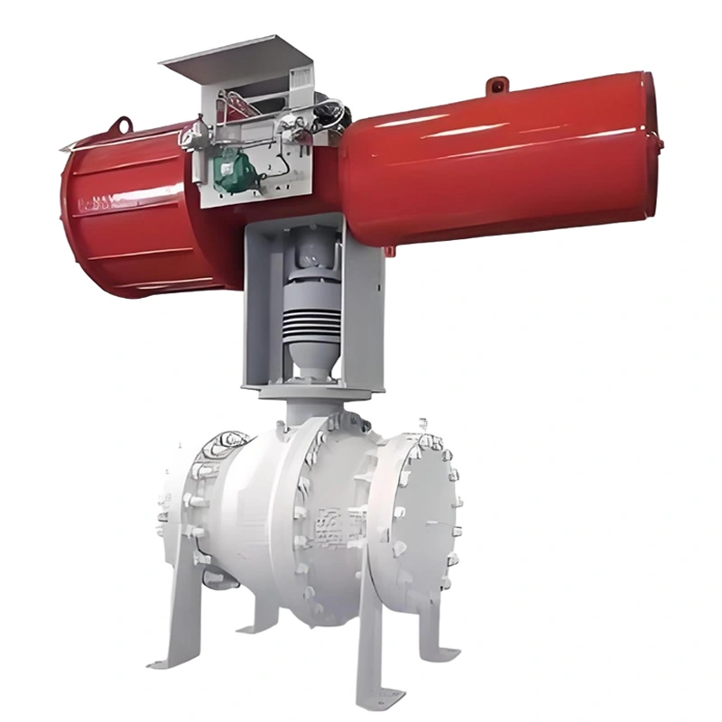 DN500 900LB Pneumatic Cryogenic Top Entry Ball Valve API 6D manual Top Entry Ball Valve Cryogenic Valves - Image 1