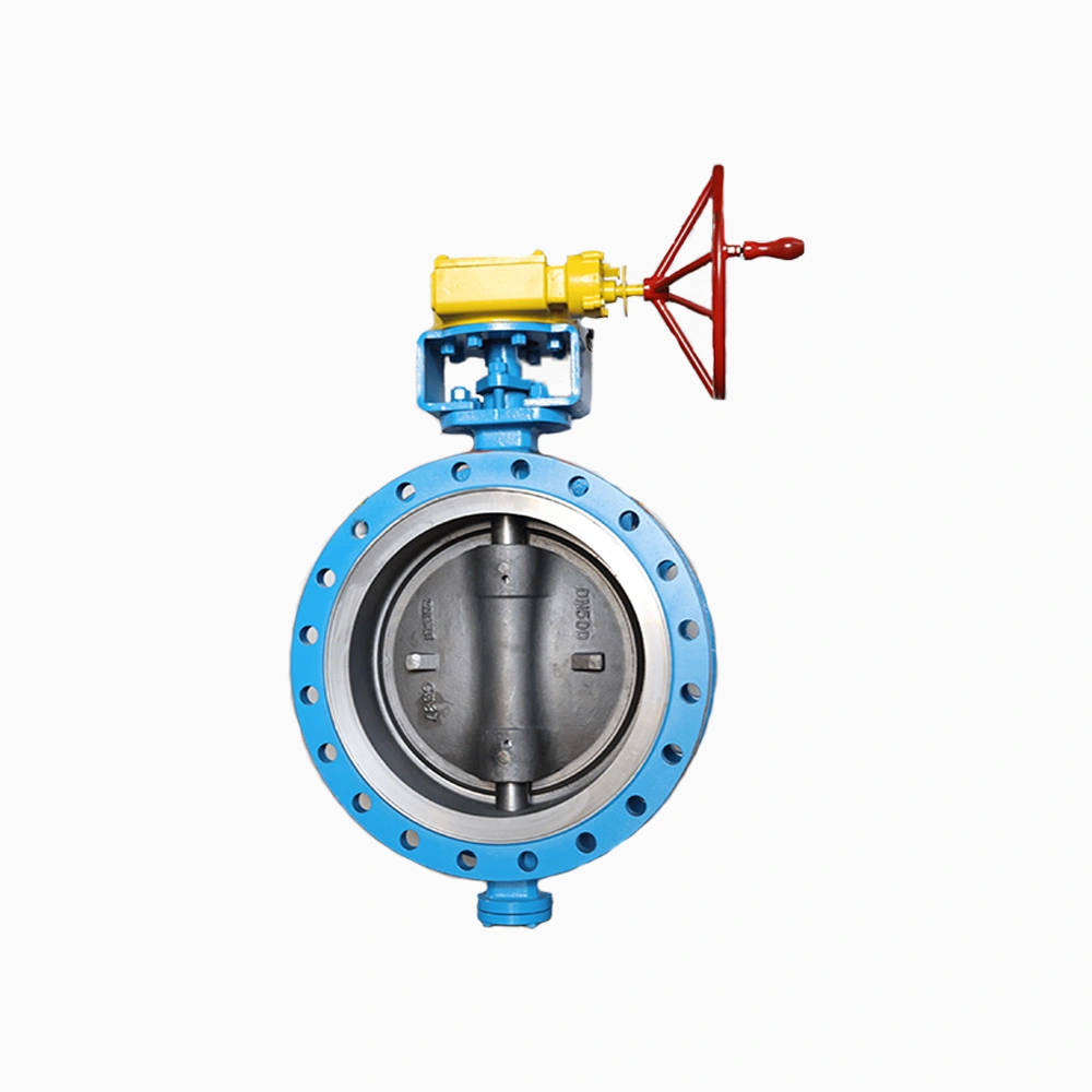 DN500 PN16 Triple Offset Butterfly Valve - Image 4