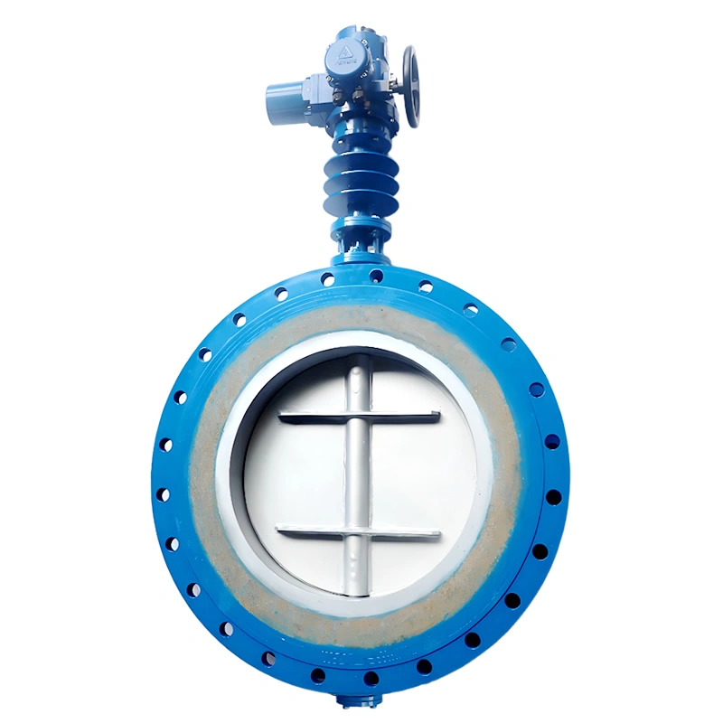 DN600 800LB PN10 SS321 Body and Disc High-Temperature Hard-Seal Flanged Butterfly Valve - Image 4