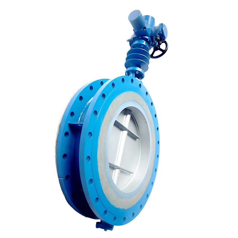 DN600 800LB PN10 SS321 High Temperature Hard Seal Butterfly Valve - Image 2