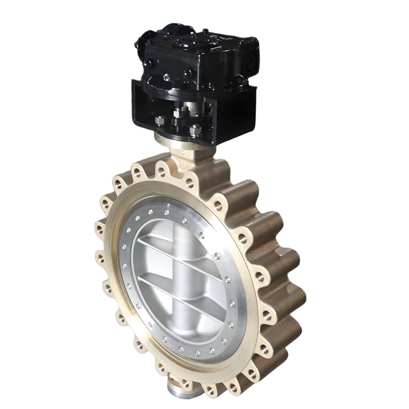 Multi-Level Hard Seal Gear Lug-Type Triple Offset Butterfly Valves - Image 1