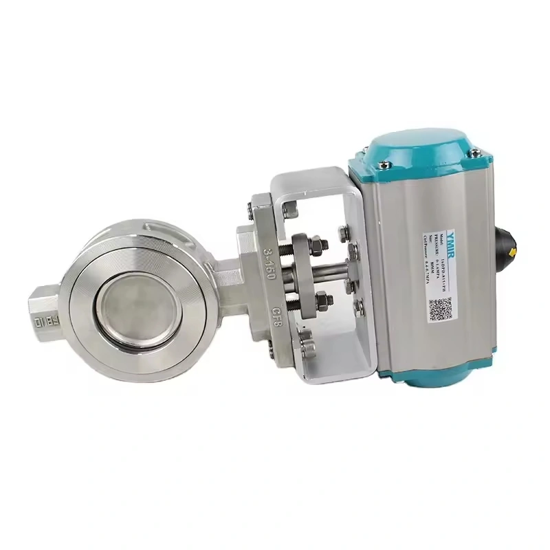 Double Acting Double Eccentric Pneumatic butterfly Valve for Steam Pipe and Steam Pipe in Valve - Image 3