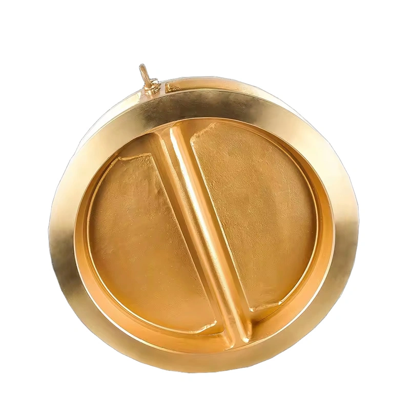 Dual Plate Brass Swing Double Disc Bronze Wafer Check Valve - Image 5