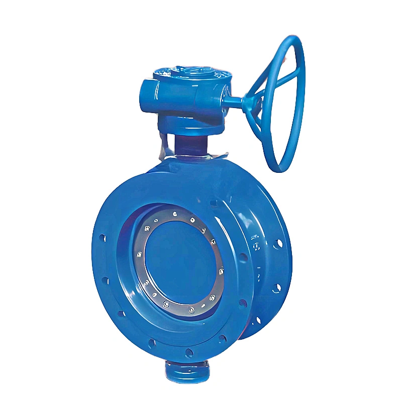 Ductile Iron/Cast Steel Electric Flanged Double Eccentric Soft Seal Butterfly Valve - Image 3