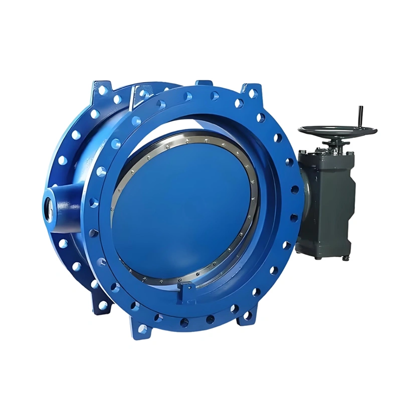 Ductile Iron DN100-1200mm Gearbox / Pneumatic / Electric Acuator Double Offset Butterfly Valve - Image 3