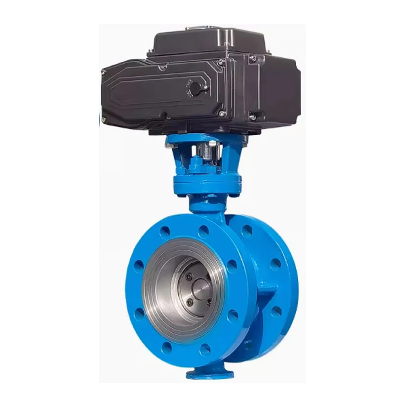 Electric Stainless Steel Flange Butterfly Valve High Temperature Control Ball for Marine Water Gas Oil-General - Image 1