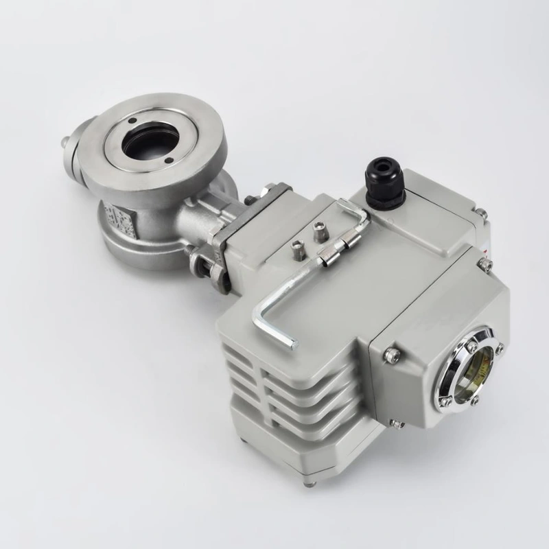 Electric V-Type Pinch Ball Valve with Hard Seal Wear-Resistant Cut-off - Image 3
