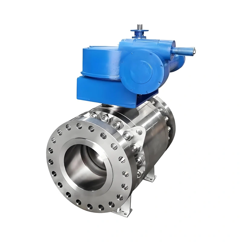 F304L 12 inch Bi-Directional Double Block and Bleed Steam Ball Valve - Image 1