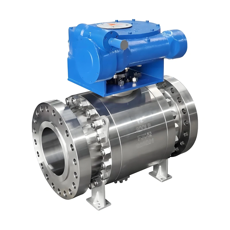 F304L 12 inch Bi-Directional Double Block and Bleed Steam Ball Valve
