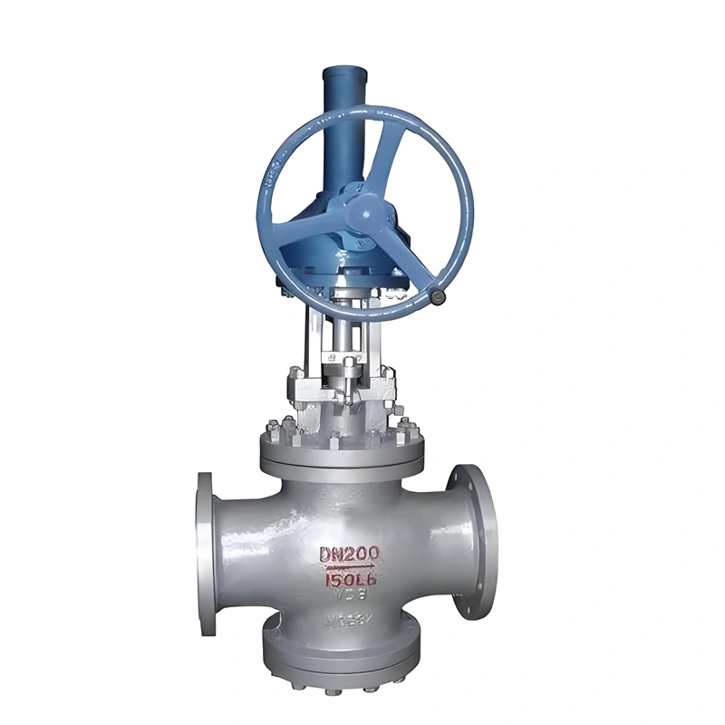 Flange Loose Gear Cryogenic Bevel Gear Operated Flat Cast Steel Gate Valves - Image 2