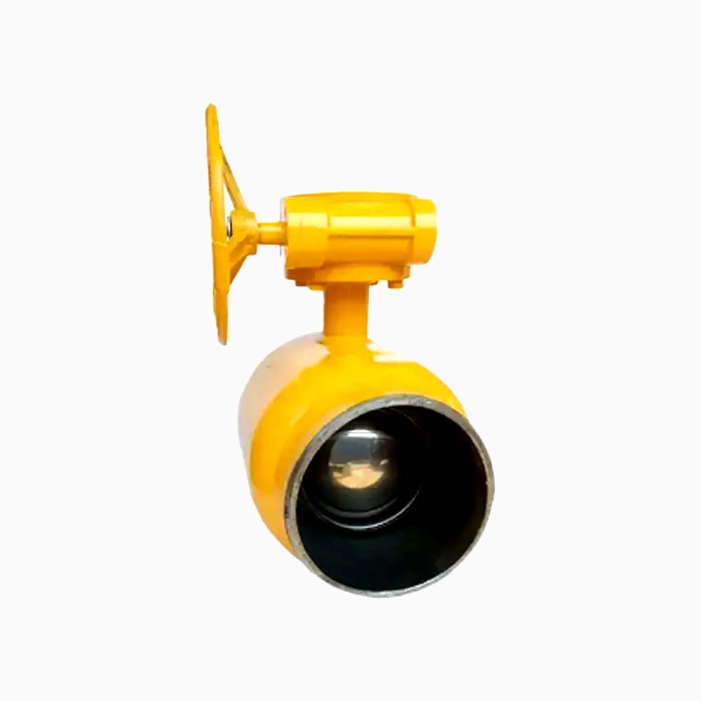Forged Steel A105 Full Bore 12 IN 600LB RF Flange Trunnion Mounted Ball Valve With Gear Box - Image 1
