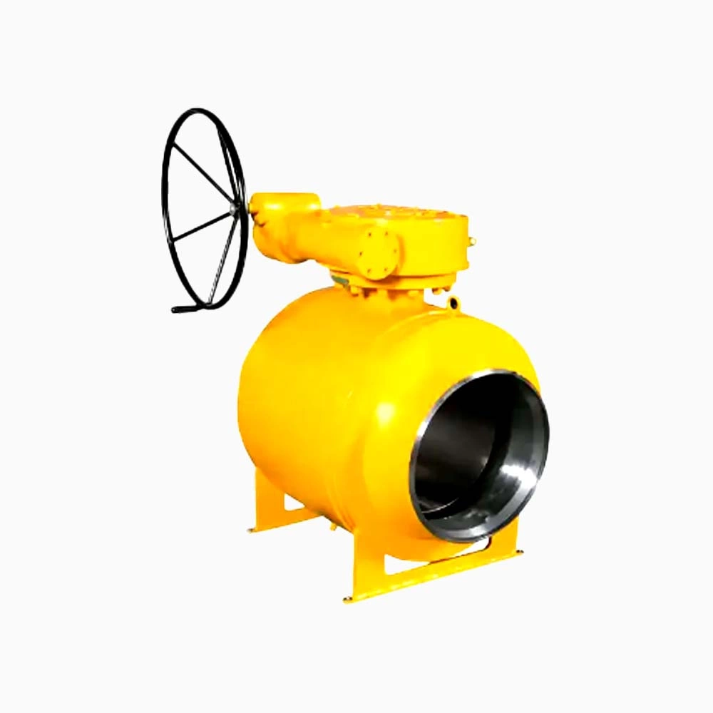 Forged Steel A105 Full Bore 12 IN 600LB RF Flange Trunnion Mounted Ball Valve With Gear Box - Image 3