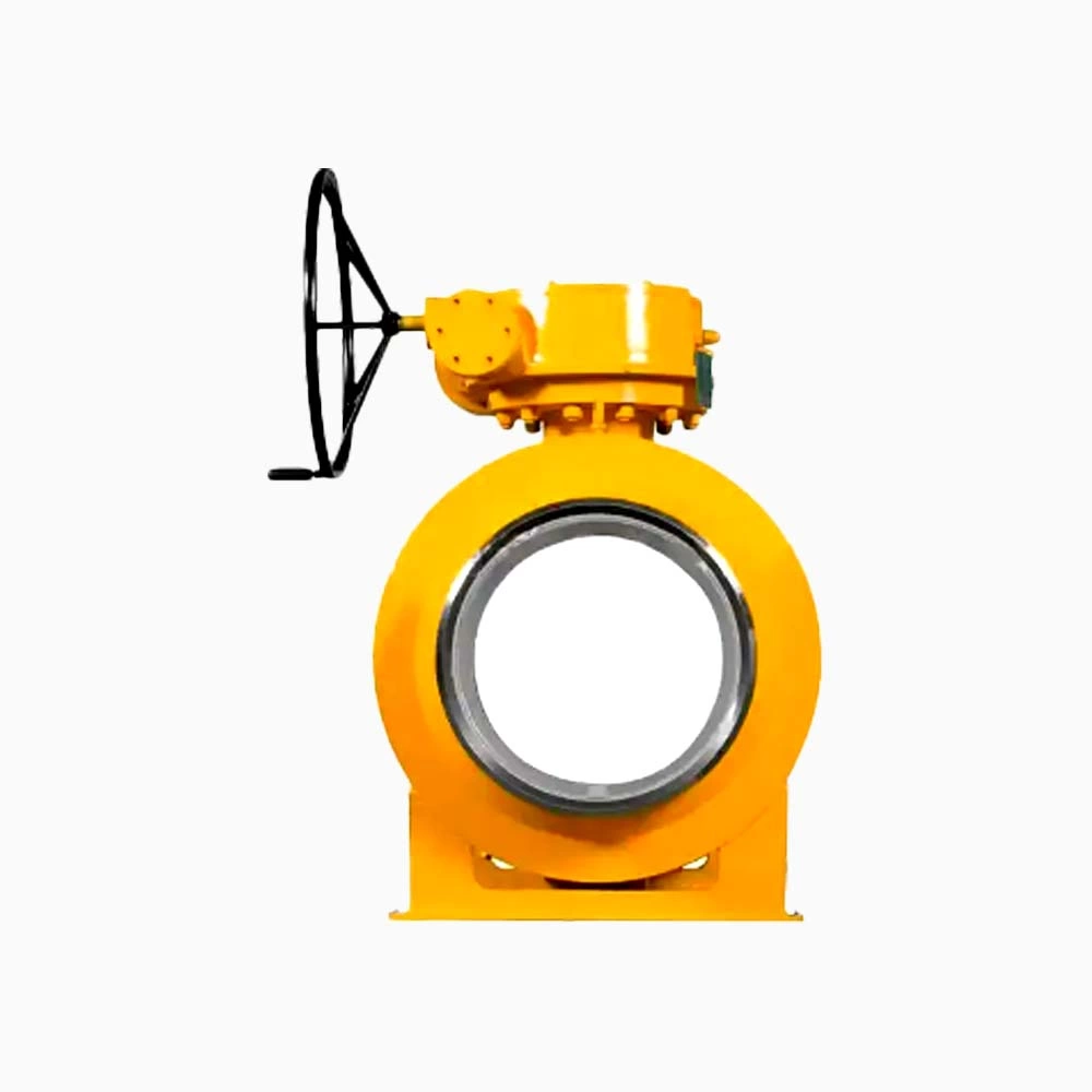Forged Steel A105 Full Bore 12 IN 600LB RF Flange Trunnion Mounted Ball Valve With Gear Box - Image 4