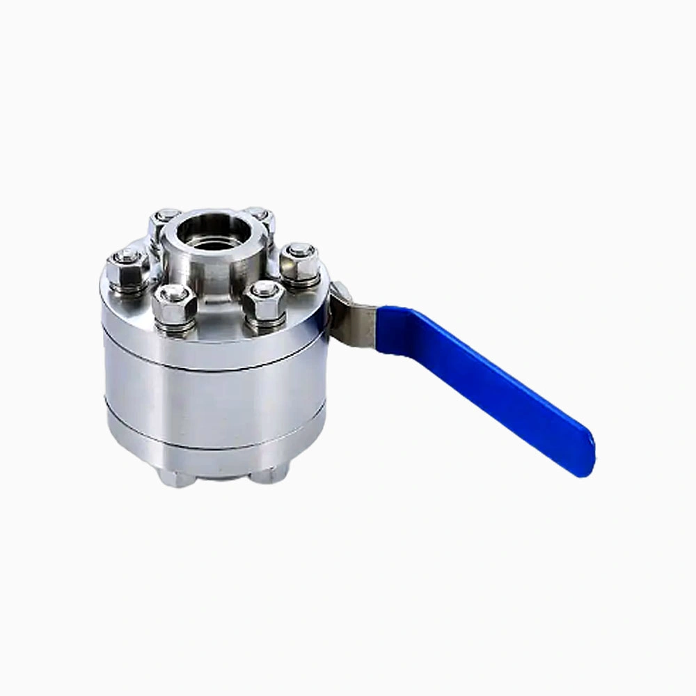 Forged Steel Alloy 20 Full Bore DN25 PN16 NPT Floating Ball Valve - Image 2