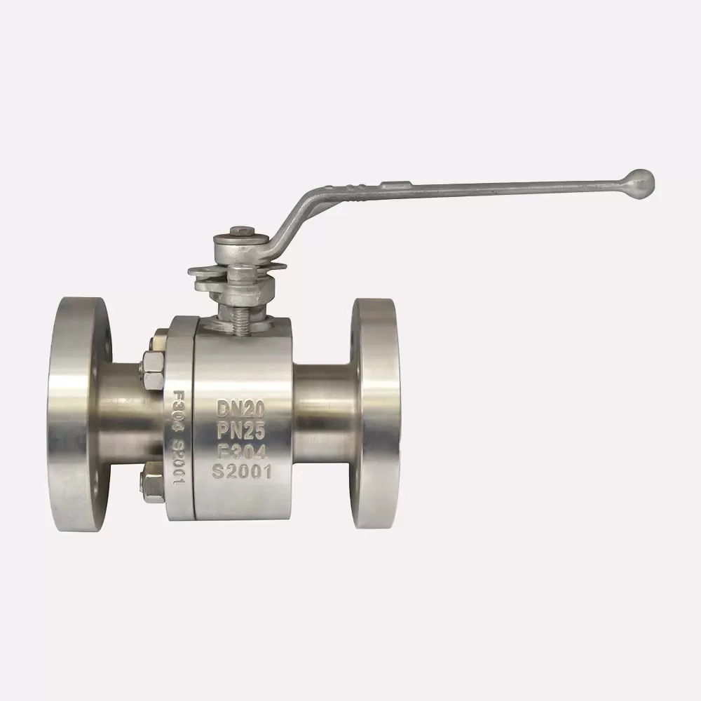 Forged Steel Full Bore RF Flange DN20 PN25 Floating Ball Valve - Image 4
