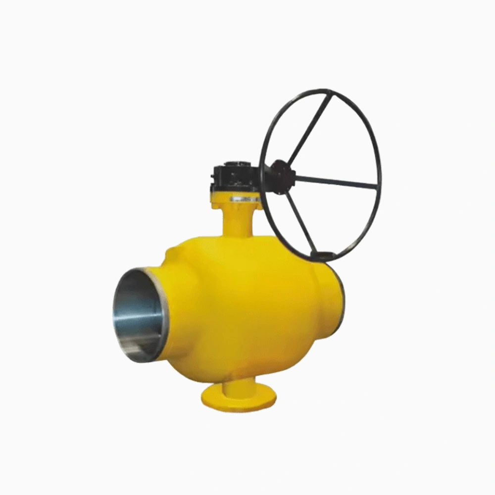 Gear Box DN1400 PN25 Fully Welded Ball Valve - Image 1