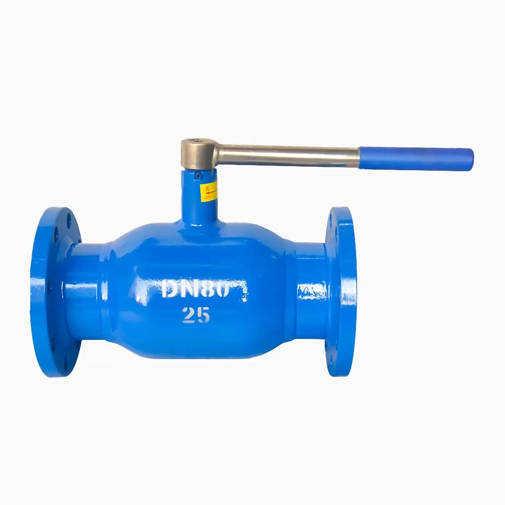 Gear Box DN300 PN25 RF Flange Fully Welded Ball Valve - Image 2