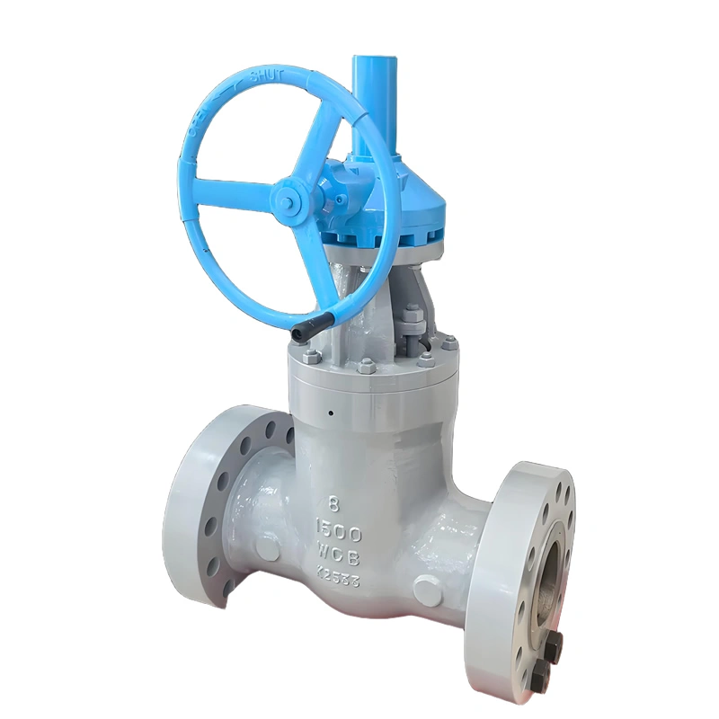 Hard sealed Manual Cast Steel WCB High Pressure Control Gate Valve  - Image 4