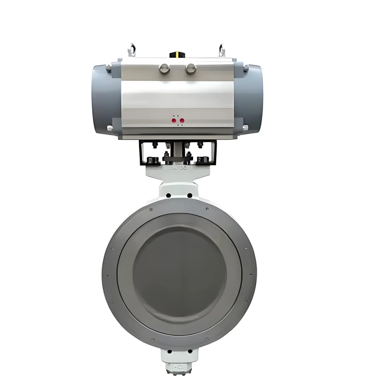 High Performance Butterfly Valve Wafer Double Eccentric Metal Seated WCB - Image 2
