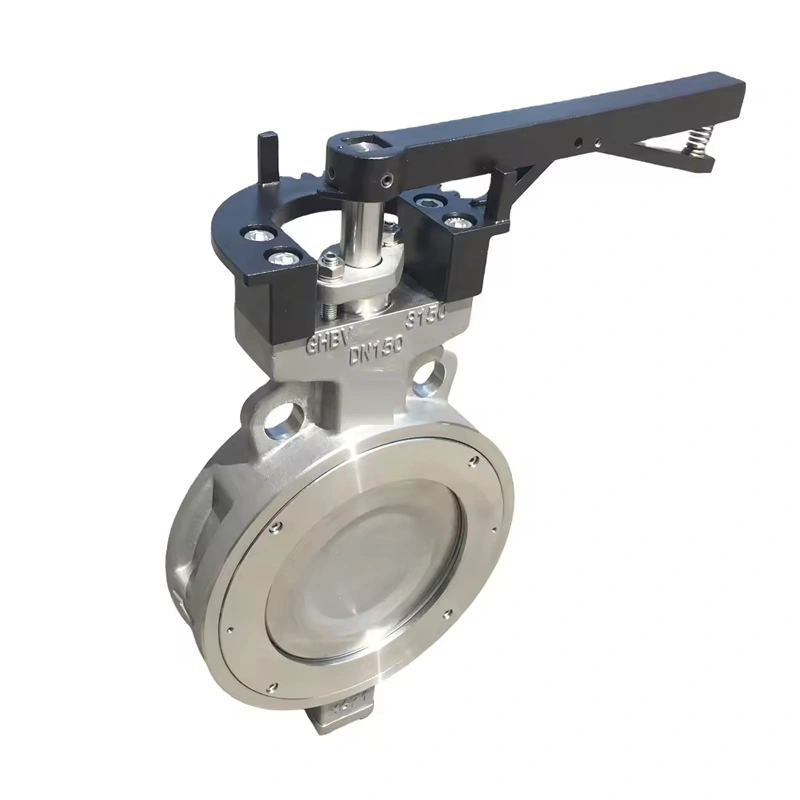 High Performance Butterfly Valve Wafer Double Eccentric Metal Seated WCB - Image 3