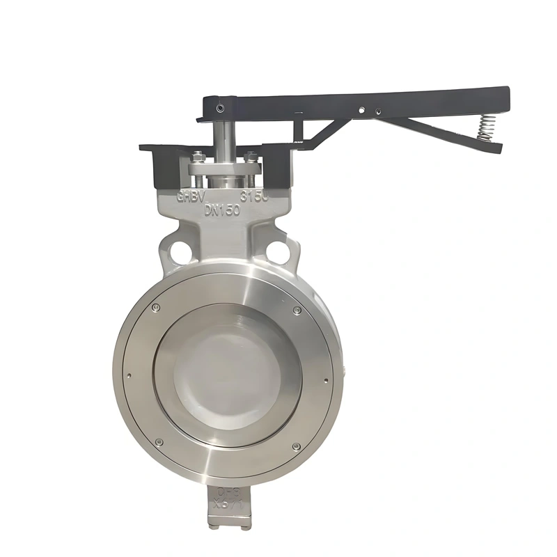 High Performance Butterfly Valve Wafer Double Eccentric Metal Seated WCB - Image 4