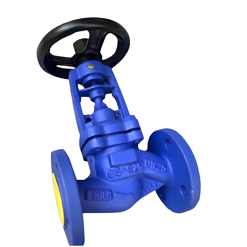DN15~DN350 PN16~PN40 High Performance Zero-Leakage Bellow Seal Globe Valve  - Image 2