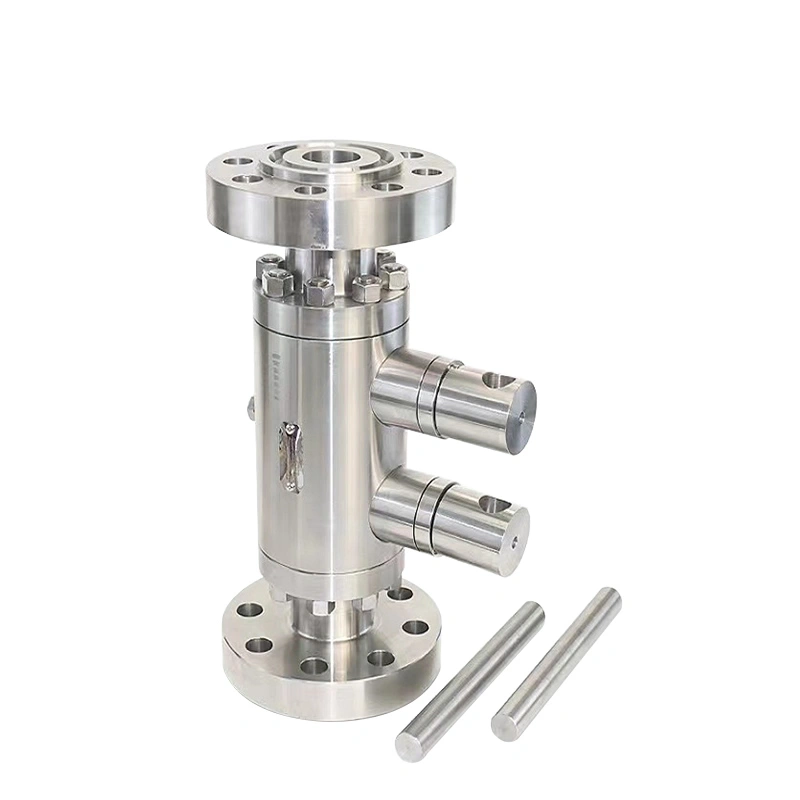 High Pressure Stainless Steel Flange Double Block and Bleed Ball Valve - Image 1