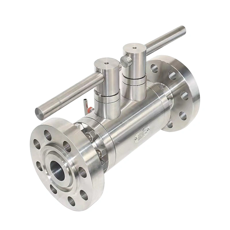 High Pressure Stainless Steel Flange Double Block and Bleed Ball Valve - Image 3