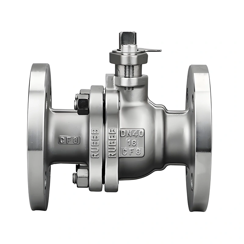 High Quality Flange Floating Ball Valve WCB Flange Ball Valve CF8 Stainless Steel Flange Floating Ball Valve - Image 1