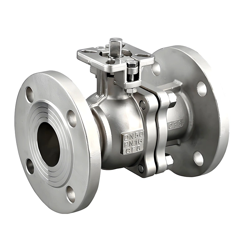High Quality Flange Floating Ball Valve WCB Flange Ball Valve CF8 Stainless Steel Flange Floating Ball Valve - Image 3